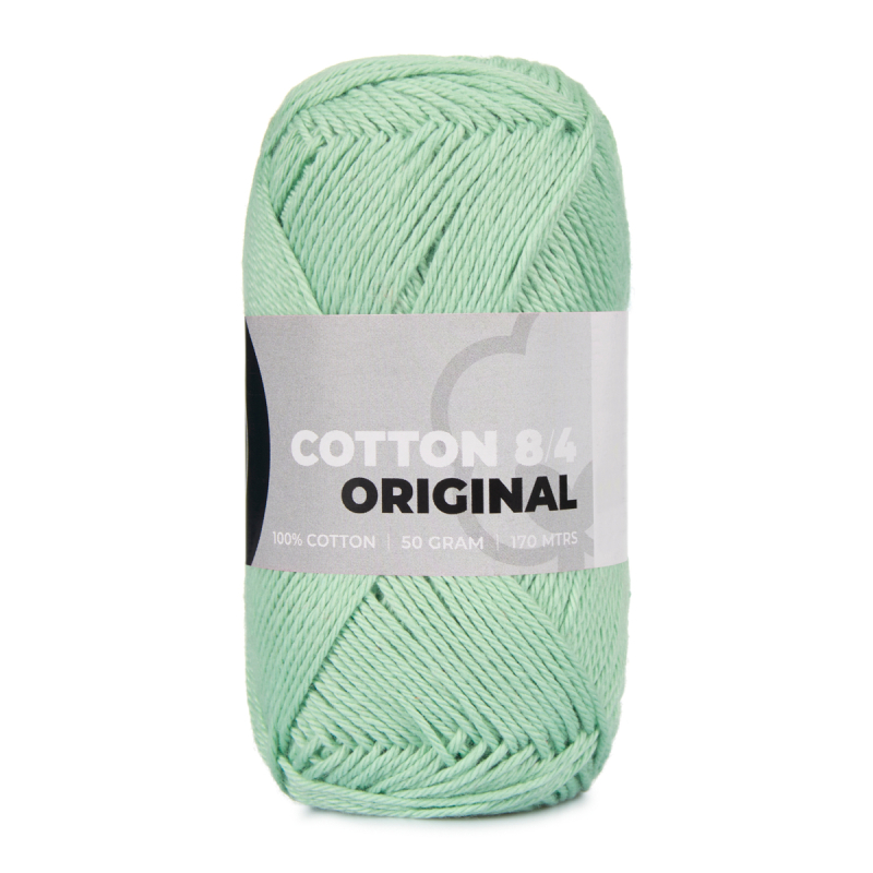 Mayflower Cotton     1492 Mintgrøn  Bomuldsgarn  Fra Mayflower