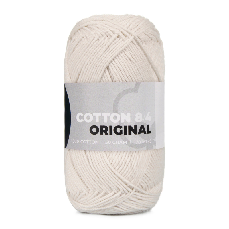 Mayflower Cotton     1401 Natur  Bomuldsgarn  Fra Mayflower