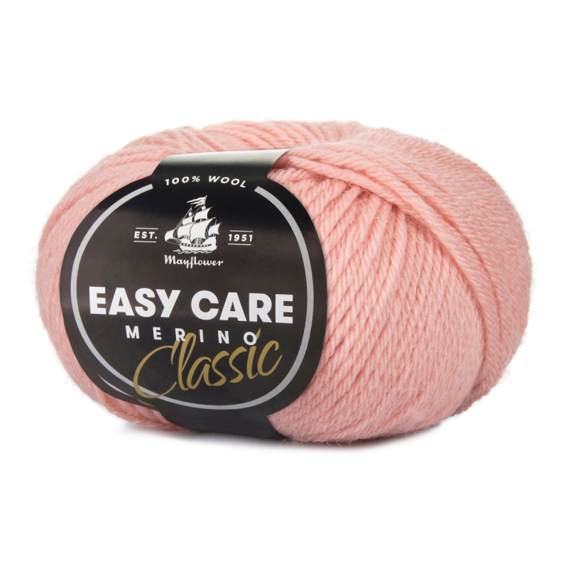 Mayflower Easy Care Classic 283 Gammelrosa  Merinogarn  Fra Mayflower