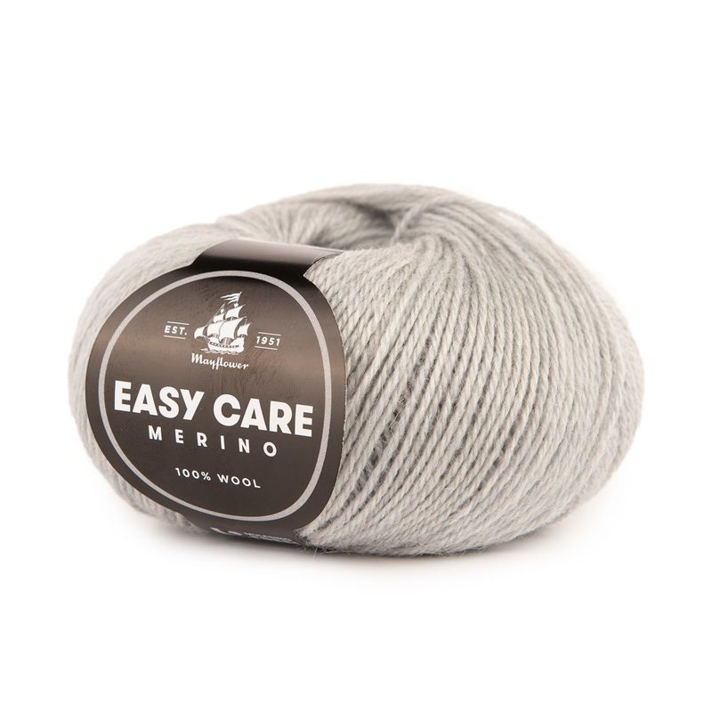Mayflower Easy Care 004 Cool Grey  Merinogarn  Fra Mayflower