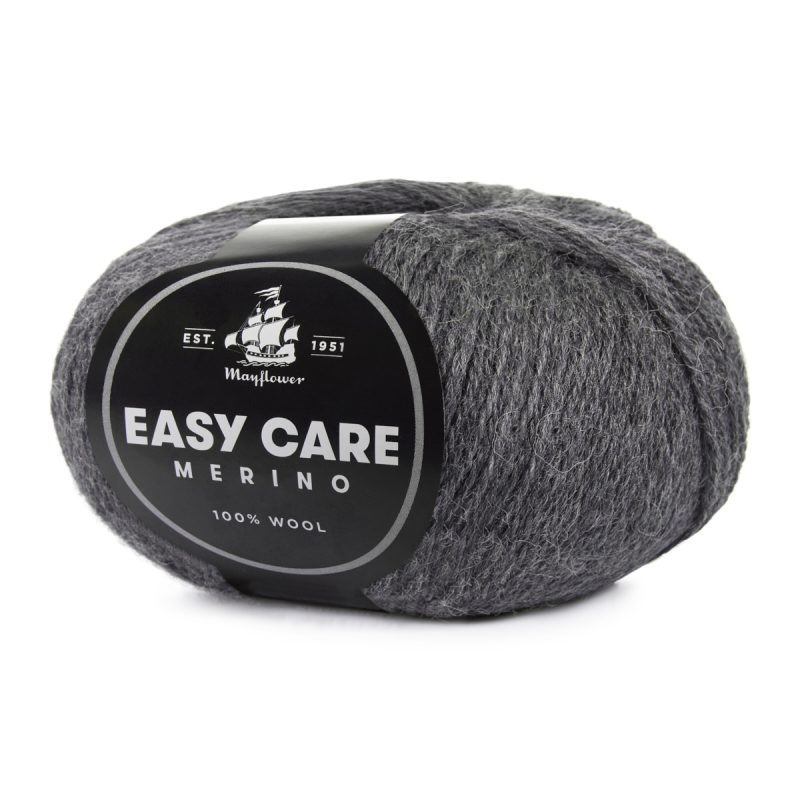 Mayflower Easy Care 54 Mørkegrå  Merinogarn  Fra Mayflower