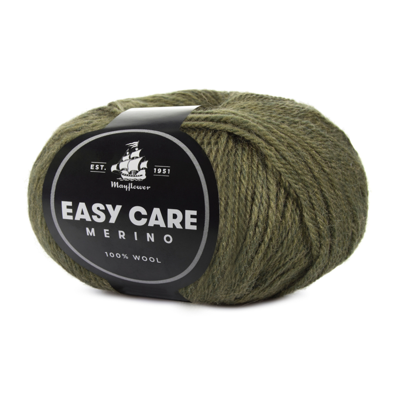 Mayflower Easy Care 91 Mørkegrøn  Merinogarn  Fra Mayflower