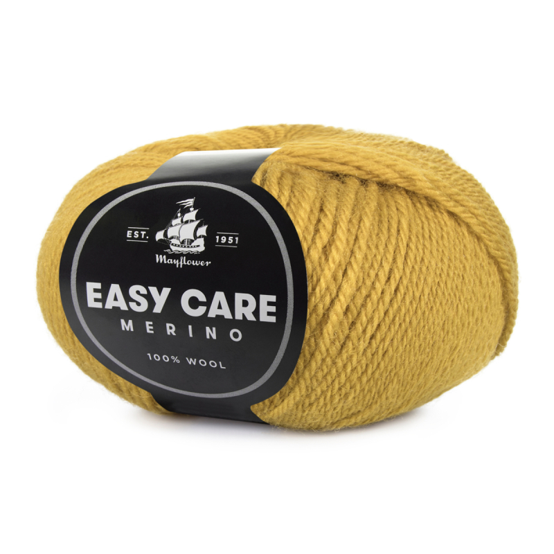 Mayflower Easy Care 84 Oliven  Merinogarn  Fra Mayflower