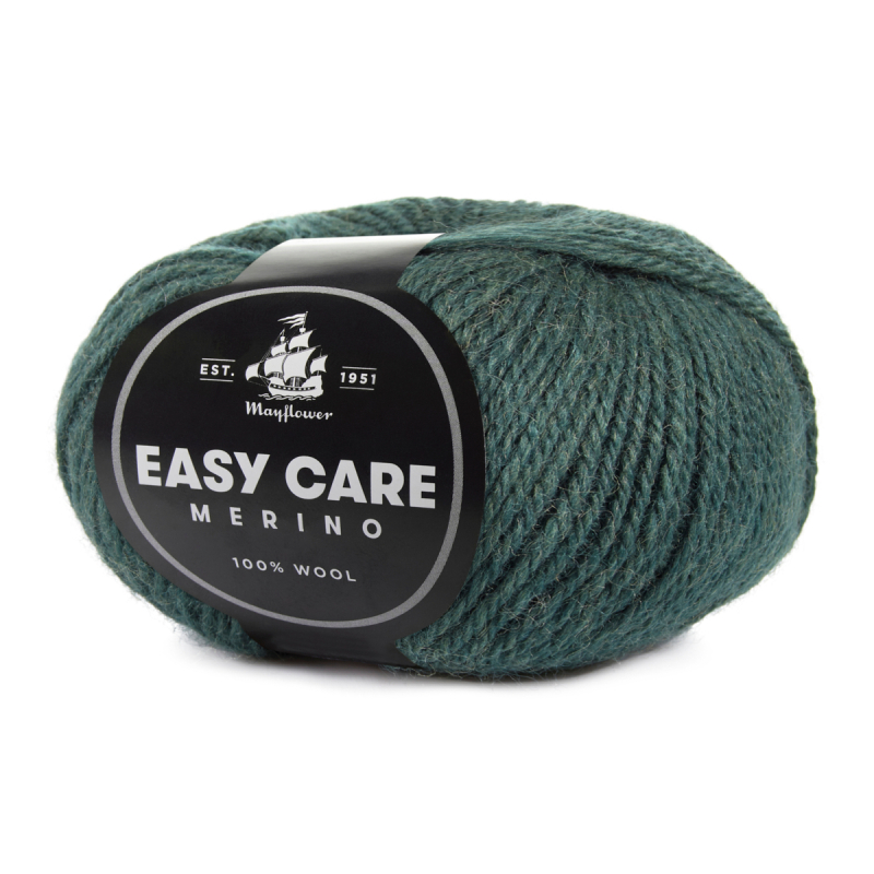Mayflower Easy Care 89 Petrol  Merinogarn  Fra Mayflower