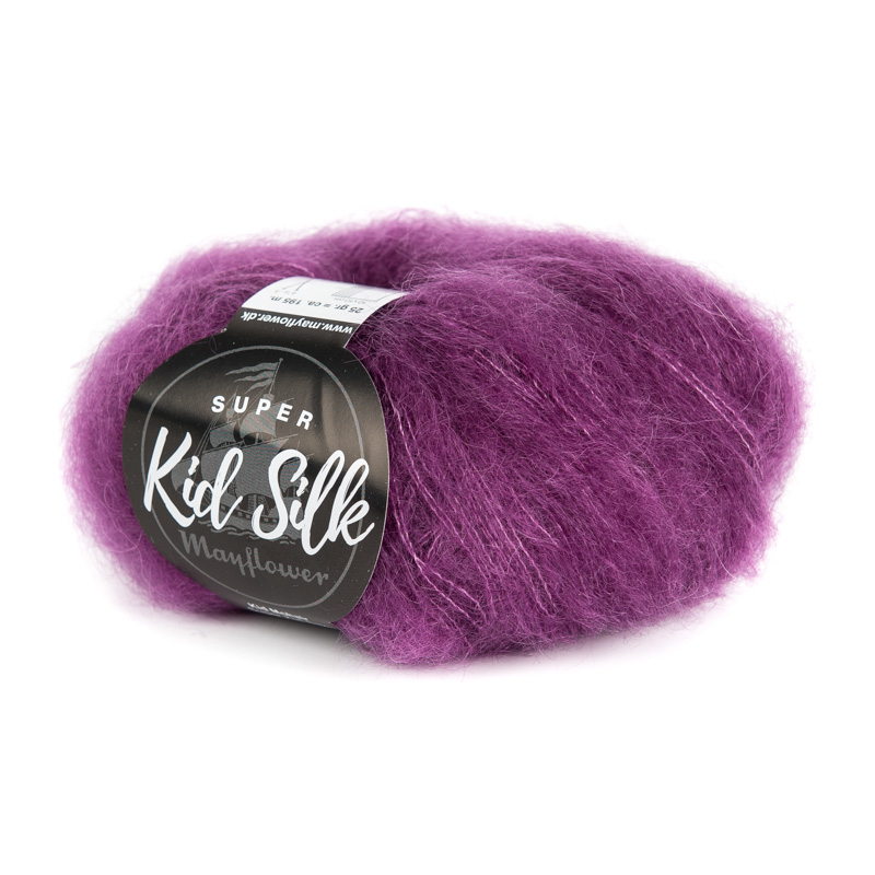 Mayflower Super Kid Silk Lilla 17  Mohair Silk  Fra Mayflower