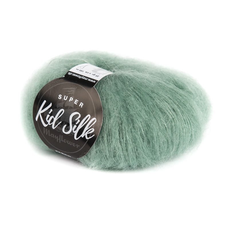 Mayflower Super Kid Silk Mørk Aquamarine 10  Mohair Silk  Fra Mayflower