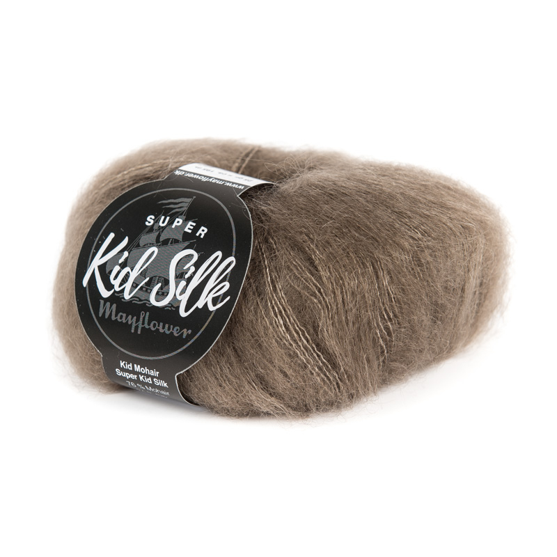 Mayflower Super Kid Silk Mokka 04  Mohair Silk  Fra Mayflower