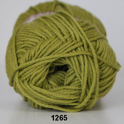 Merino Cotton  Avocado  50    Nr  1265