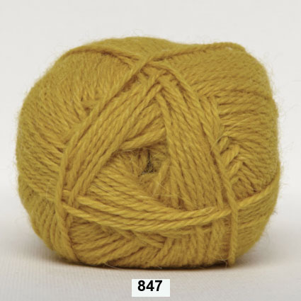 Merino Cotton  Lys Oliven  50    Nr  847