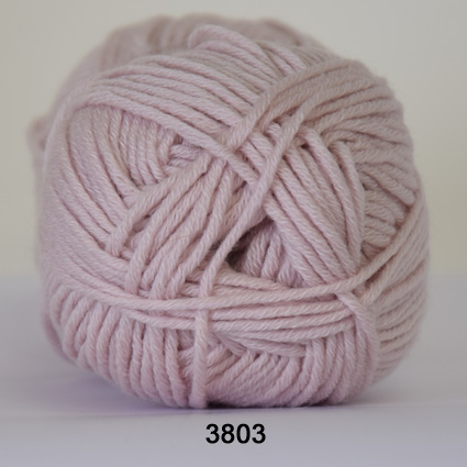 Merino Cotton  Lys Rosa  50    Nr  3803
