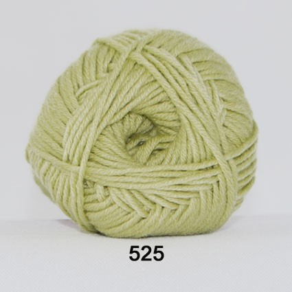 Merino Cotton  Lysegrøn  50    Nr  525
