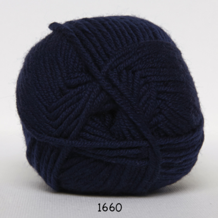 Merino Cotton  Marineblå  50    Nr  1660