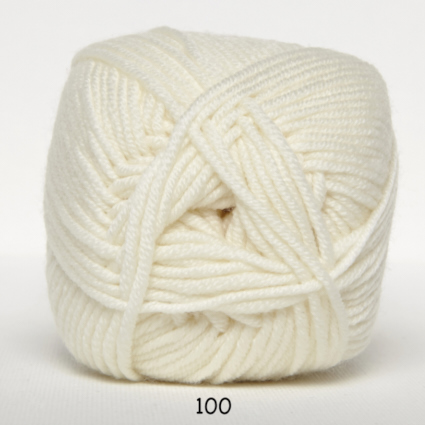Merino Cotton  Råhvid  50    Nr  100