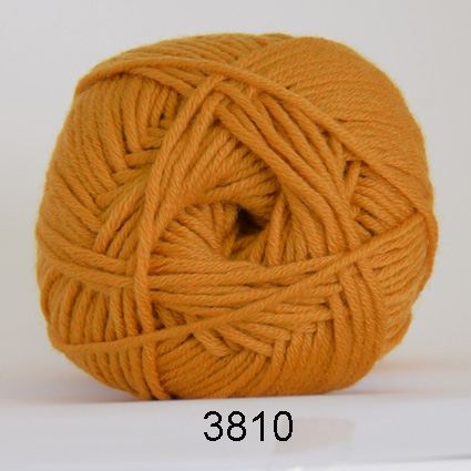 Merino Cotton  Sennepsgul  50    Nr  3810