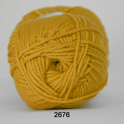 Merino Cotton  Solgul  50    Nr  2676