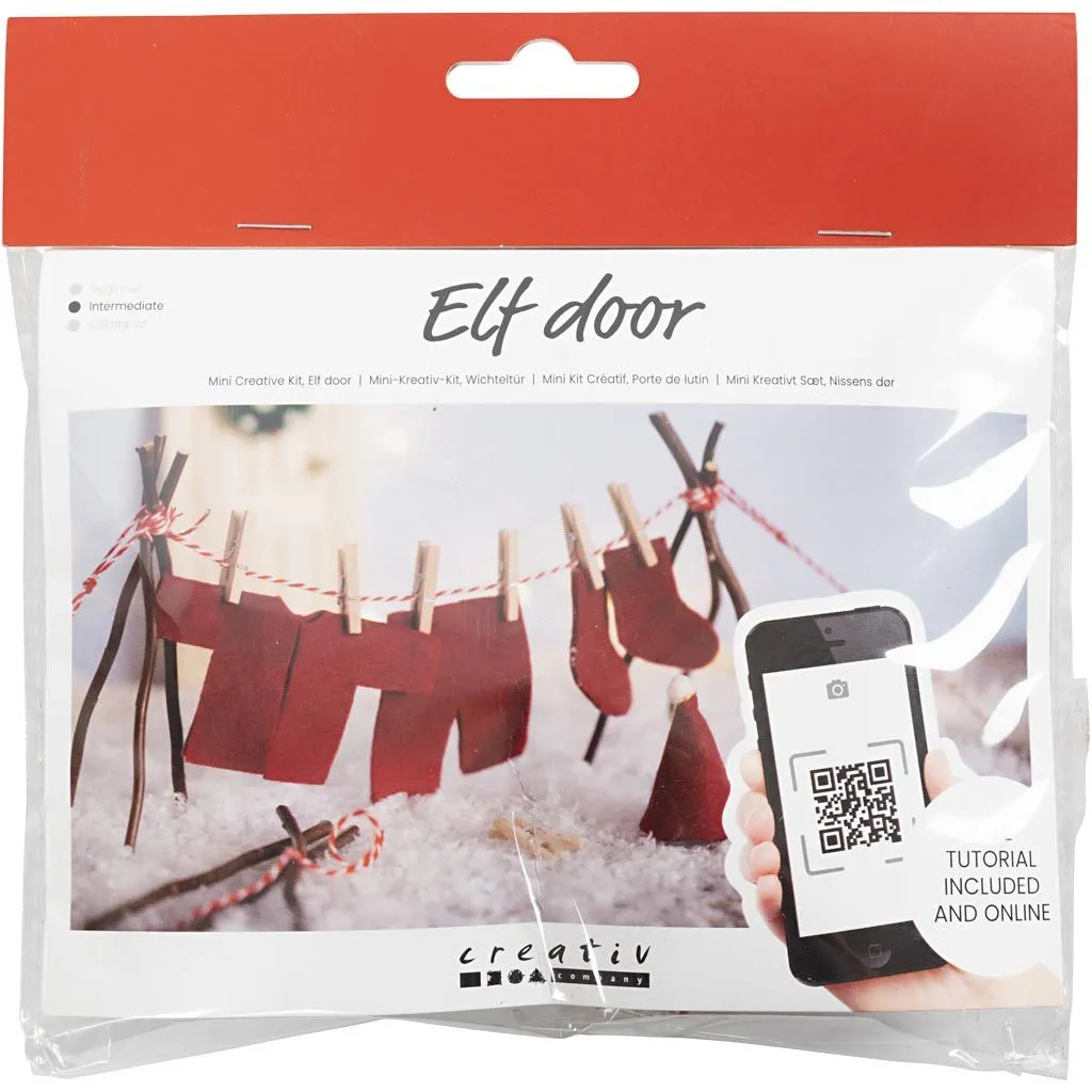 Mini Diy Kit Til Nissens Dør  Vasketøj