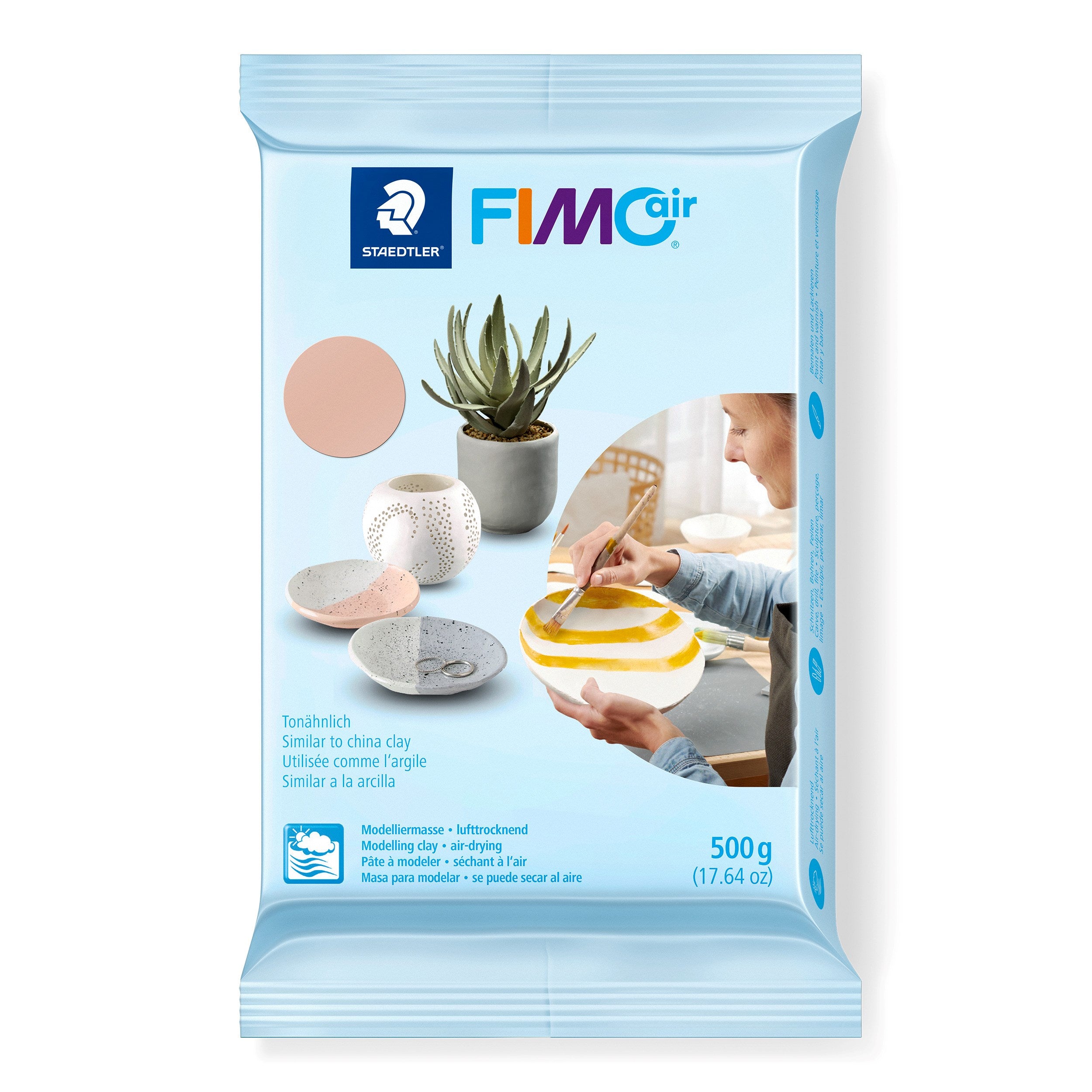 Modeller Fimo Air 500g Fersken