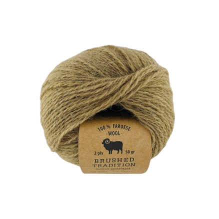 Navia Brushed Tradition Garn 1105 Lysebrun