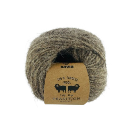 Navia Tradition Garn 903 Mellemgrå