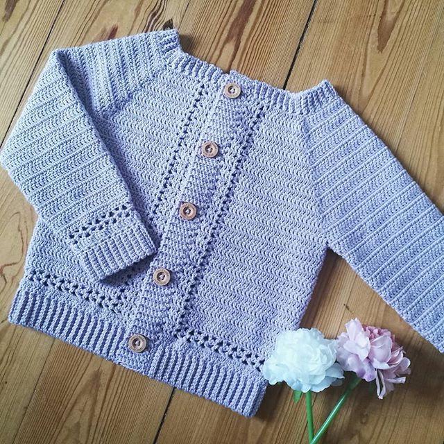 Niahs Lace Cardigan  Digital Hækleopskrift