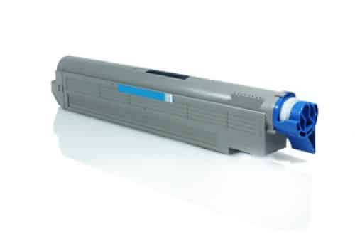 Oki C9600 9650 9800 9850 Cyan Toner 15 000 Sider 42918915 Kompatibel