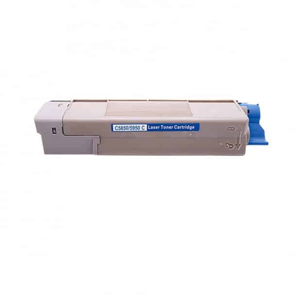 Oki 43865723 Cyan Toner   000 Sider 43865723 Kompatibel