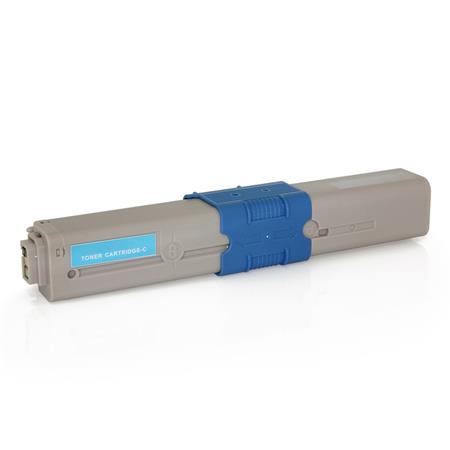 Oki 44973535 Cyan Toner   500 Sider   Oki C301 C321 Mc332 Mc342   Kompatibel