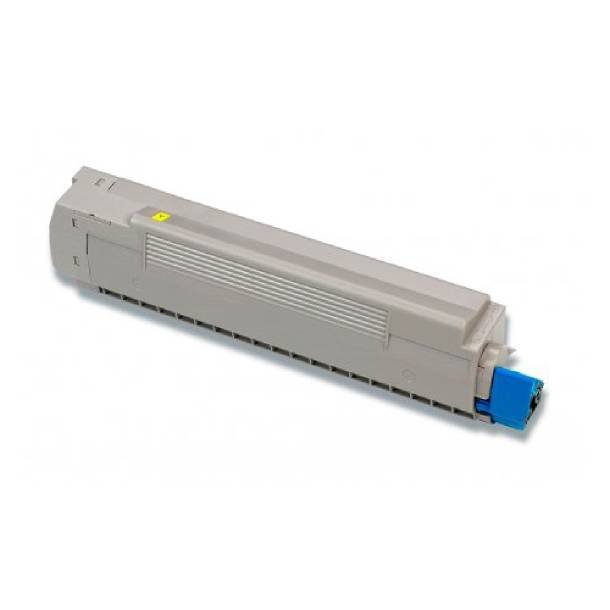 Oki 43487709 Gul Toner   000 Sider C8600 8800 Kompatibel