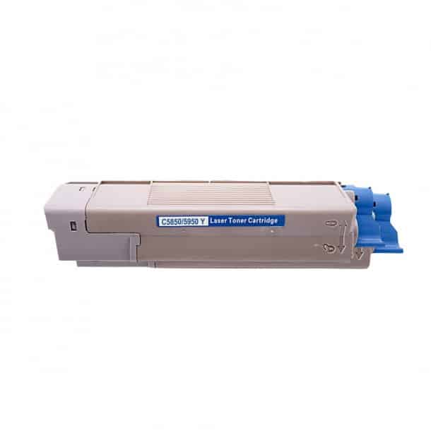 Oki 43865721 Gul Toner   000 Sider 43865721 Kompatibel