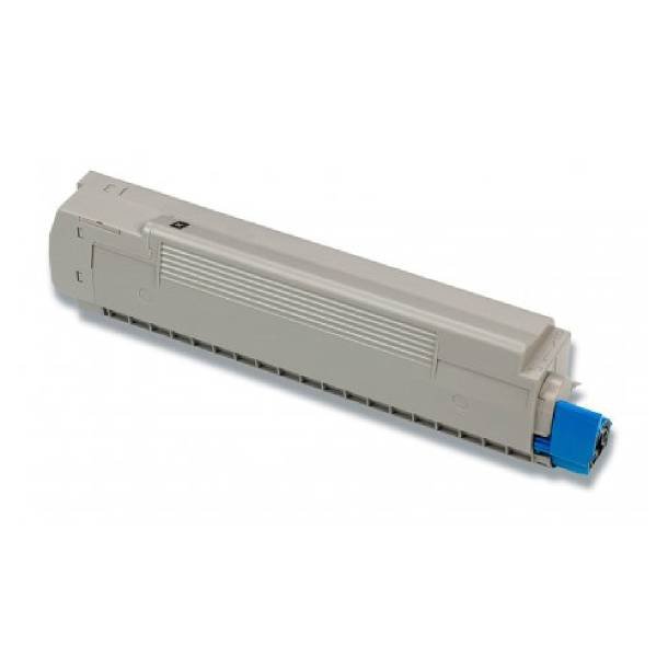 Oki 43487712 Sort Toner   000 Sider C8600 8800 Kompatibel