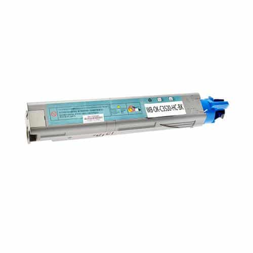Oki 43459324 Sort Toner   500 Sider 43459324 Kompatibel