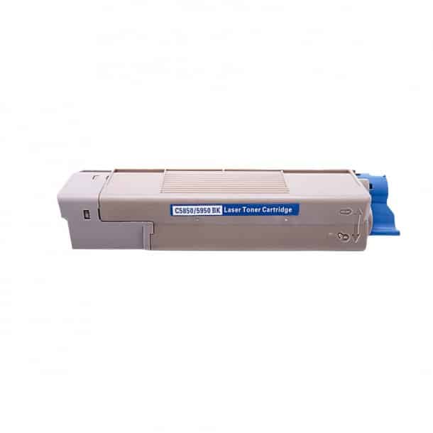 Oki 43865724 Sort Toner   000 Sider 43865724 Kompatibel