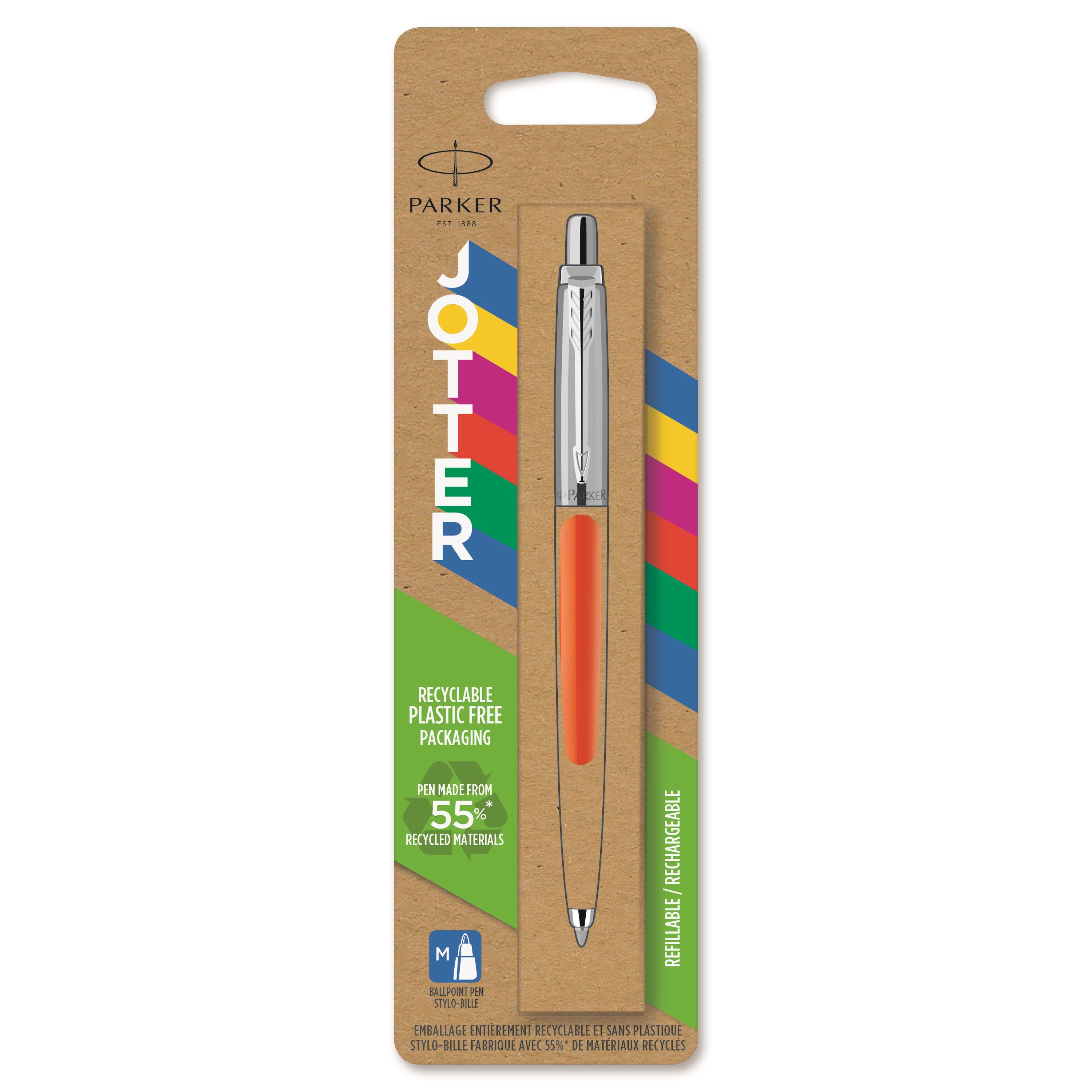 Parker Kuglepen Jotter 55  Recycled Blist Orange
