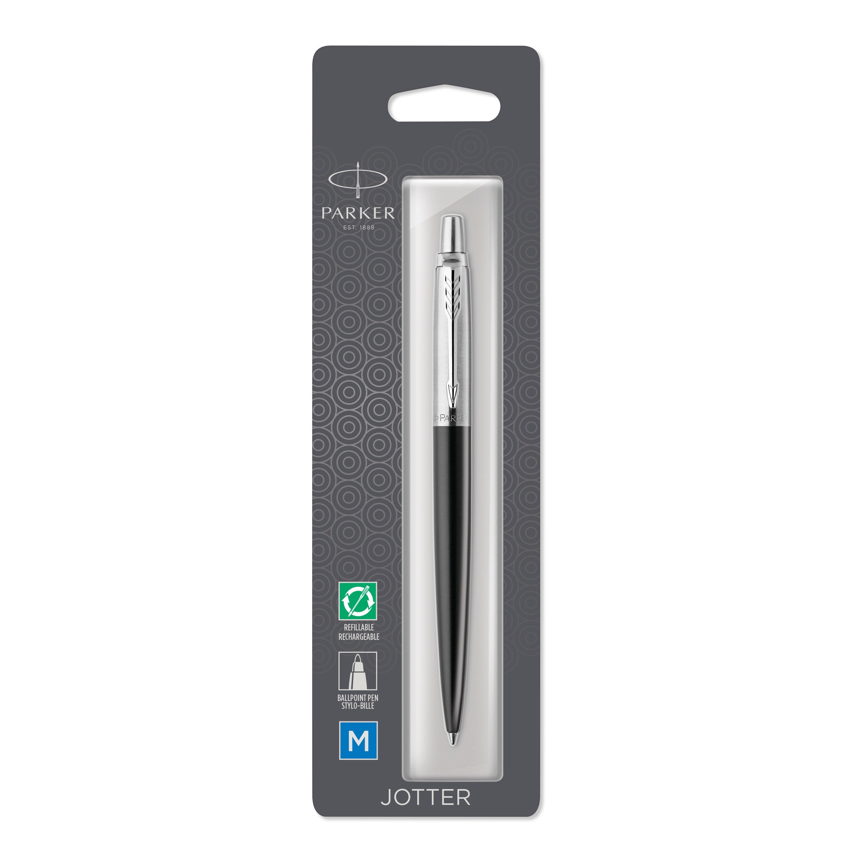 Parker Kuglepen Jotter 77  Recycled Bond Blist Sort