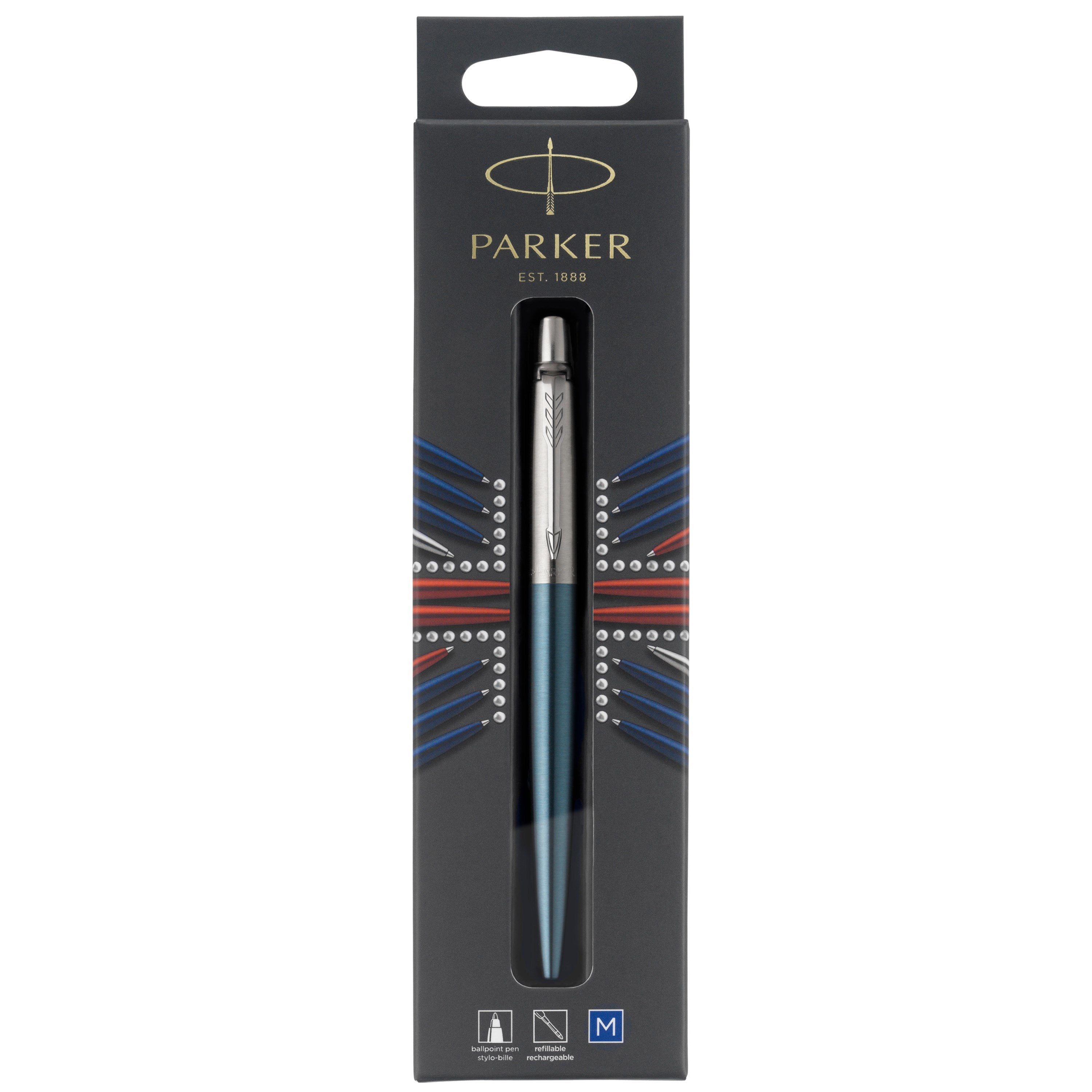 Parker Kuglepen Jotter 77  Recycled Waterloo Blist Blå
