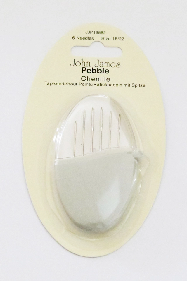 Pebble Stramajnåle Chenille Nåle Med Spids    Nåle   Etui
