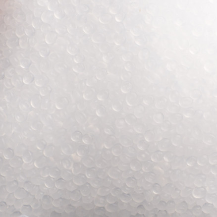 Plasthagl   Plastgranulat   Dukkefyld Gennemsigtig 500g