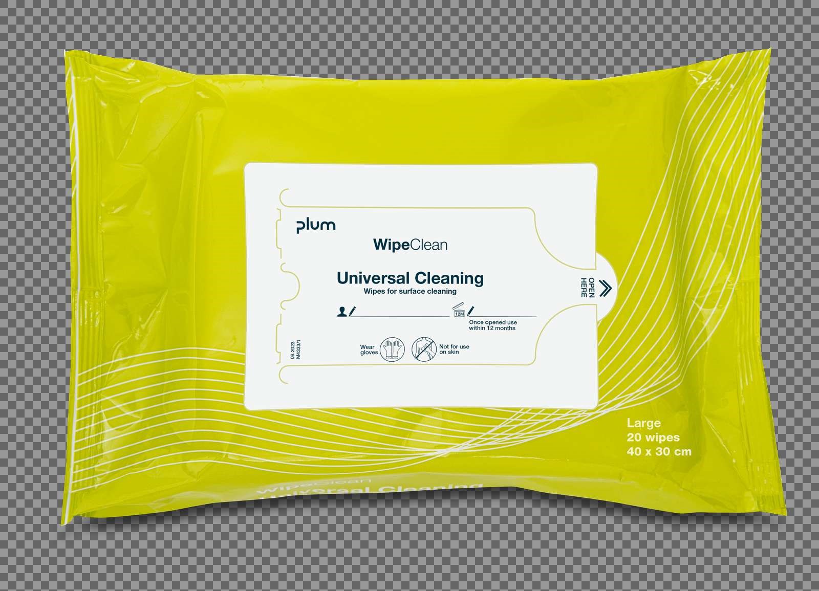 Plum Wipeclean Universal Cleaning Large 20 Stk