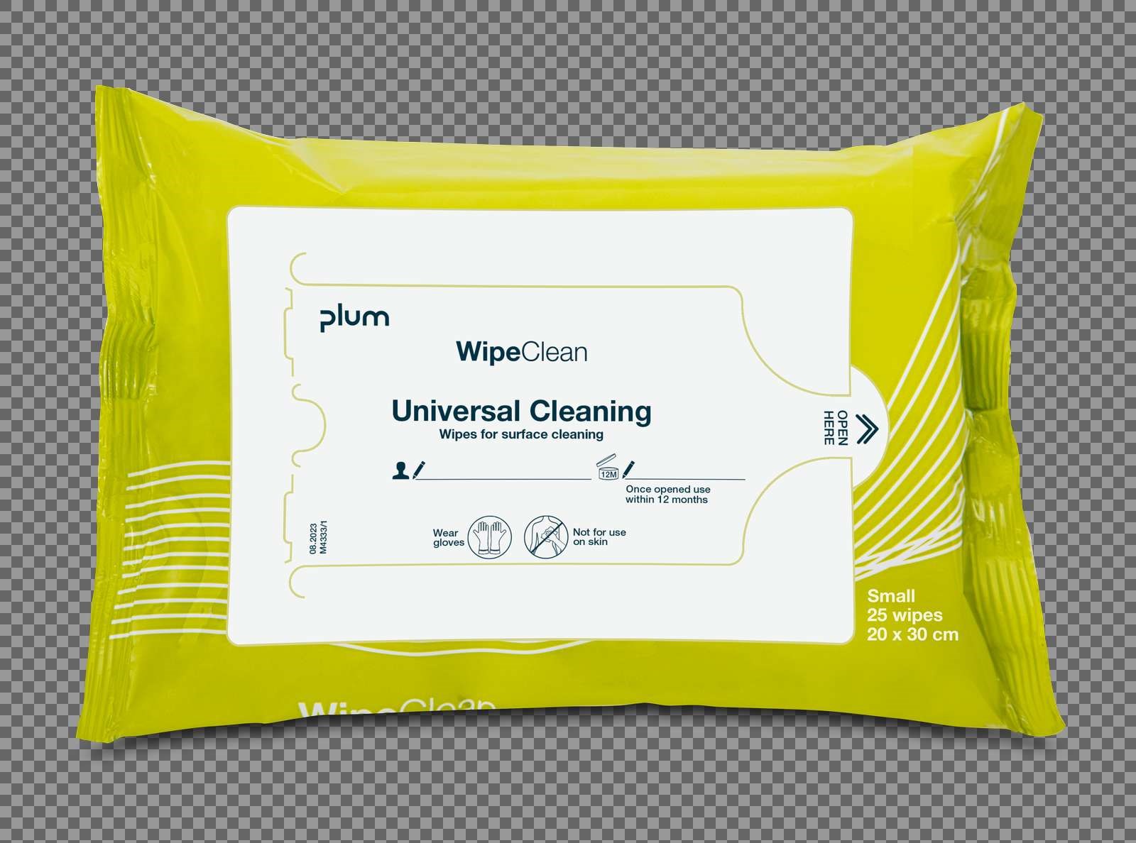 Plum Wipeclean Universal Cleaning Small 25 Stk