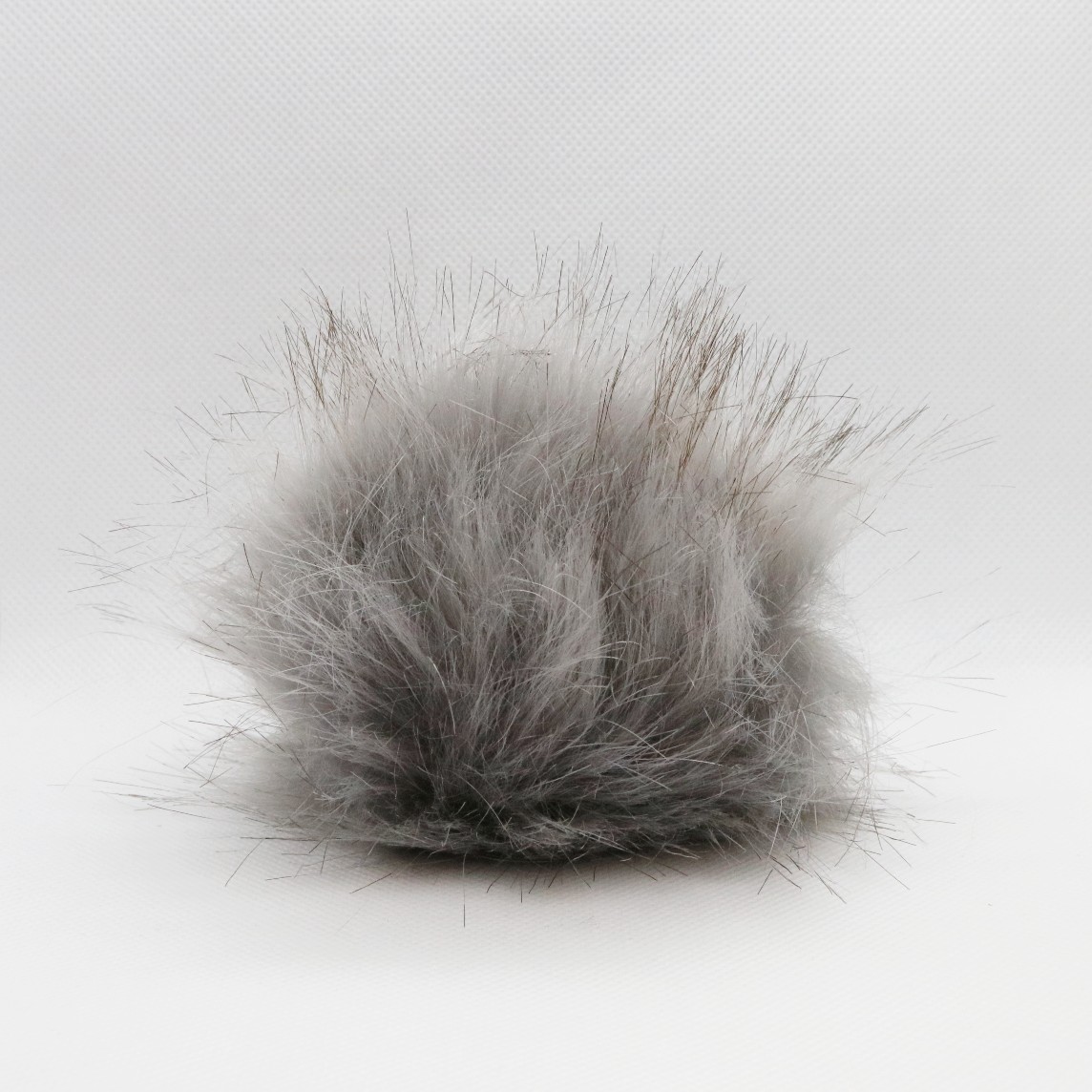 Pompon  Akryl  120 Mm  Grå