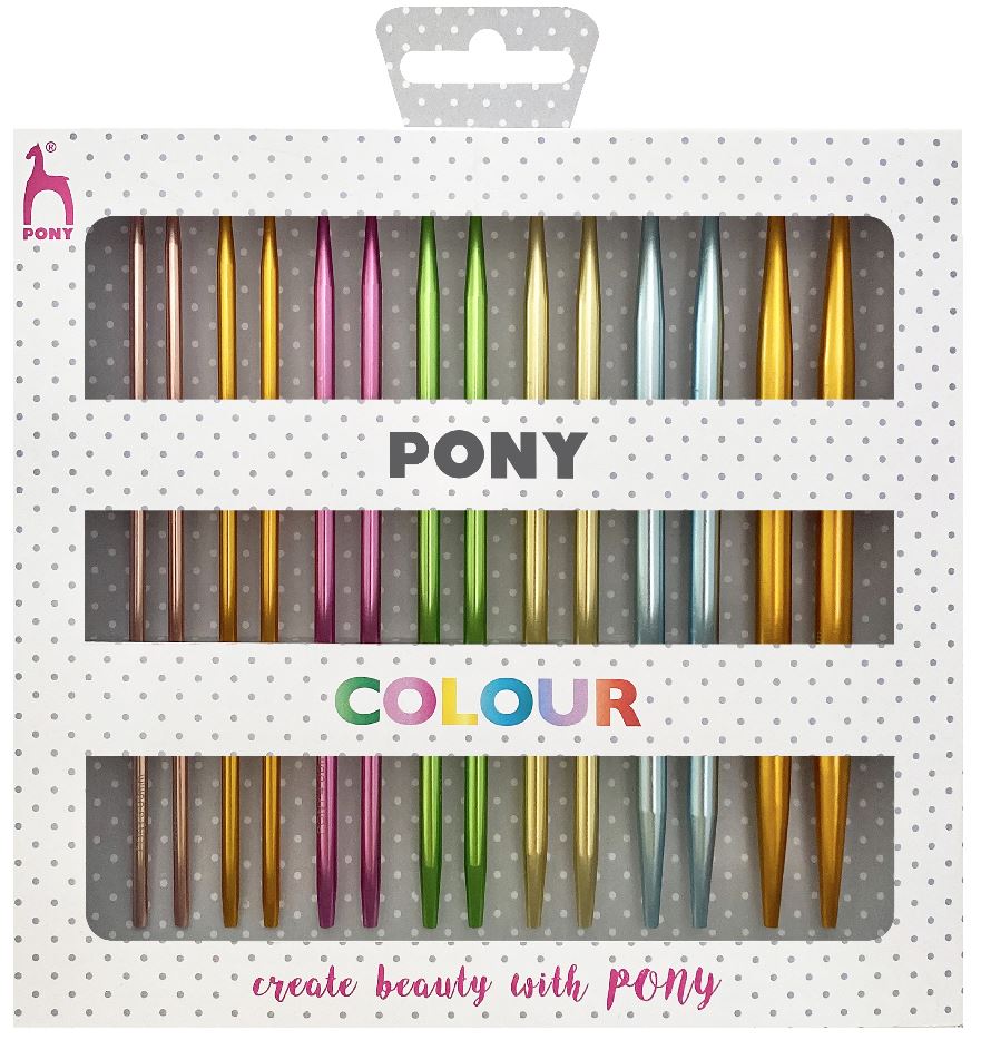 Pony Udskifteligt Rundpindesæt Color    Størrelser
