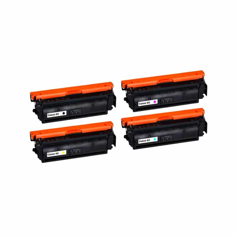 Rabat Sæt  Canon 040     Farver Bk- - -   Kompatibel  040  21 000 Sider