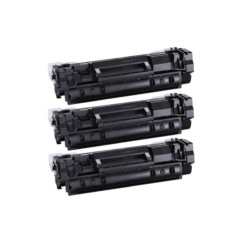 Rabat Sæt  Canon 071h   Stk Sort Toner   500 Sider Kompatibel   Farver