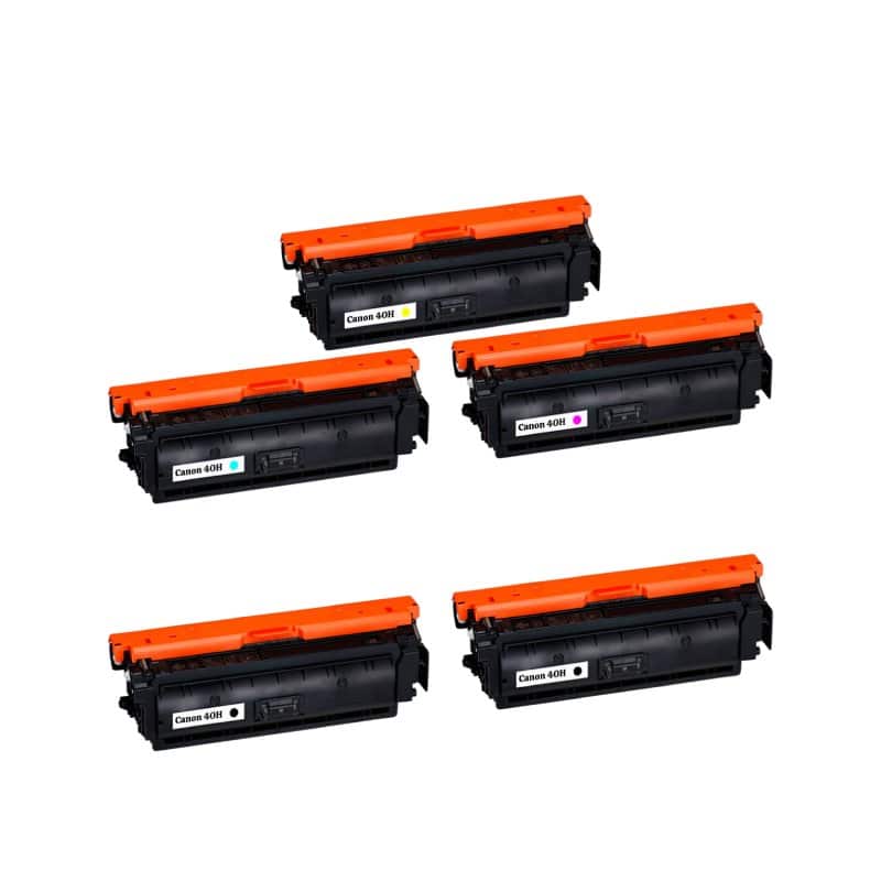 Rabat Sæt  Canon 040h   2x Bk 1x  - -   Kompatibel  040h  53 500 Sider