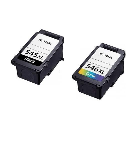 Rabat Sæt  Canon Pg-545    Cl 546      Sort     Farve Kompatibel Pg-545  27 Ml