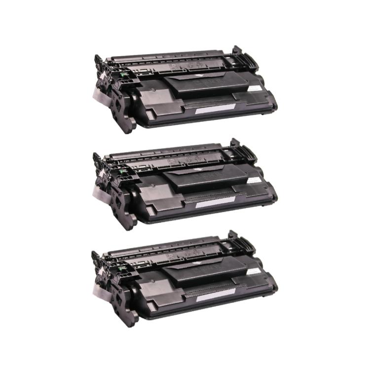 Rabat Sæt  Canon 052h   3x Bk  Kompatibel  052h  27 600 Sider
