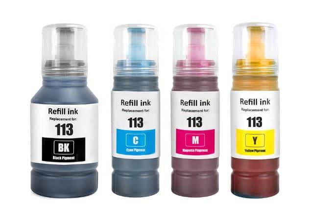 Rabat Sæt  Epson 113 Bk- - -  Blækrefill 340 Ml Kompatibel