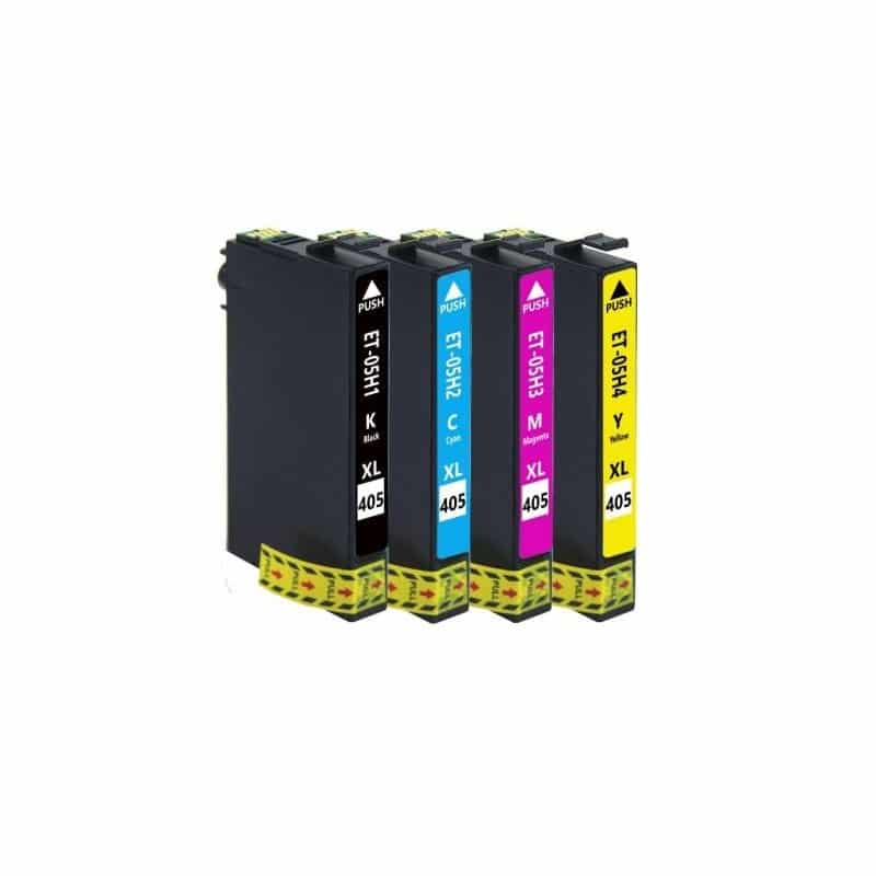 Rabat Sæt  Epson 405      Farver Bk- - -   Kompatibel  405   63   Ml