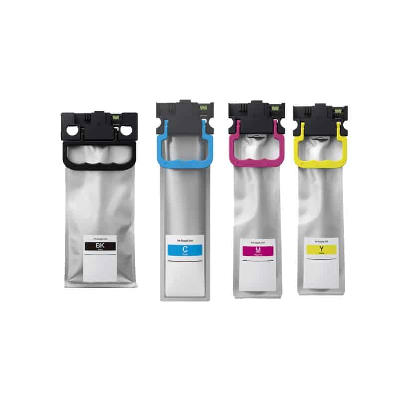 Rabat Sæt  Epson T01c1 Til T01c4     Farver Bk- - -   Kompatibel  Epson T01c1 Til T01c4  25 000 Sider