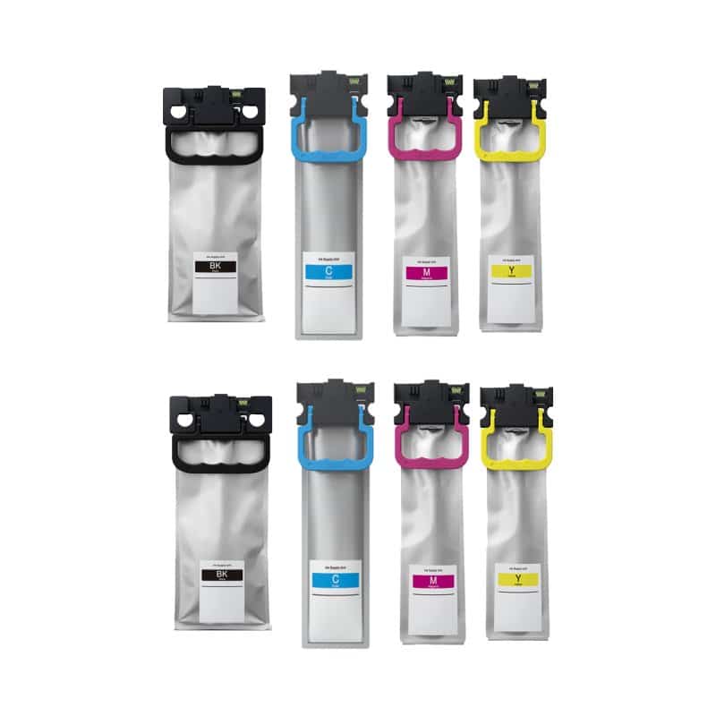 Rabat Sæt  Epson T01c1 Til T01c4     Farver     Bk- - -   Kompatibel  Epson T01c1 Til T01c4  50 000 Sider